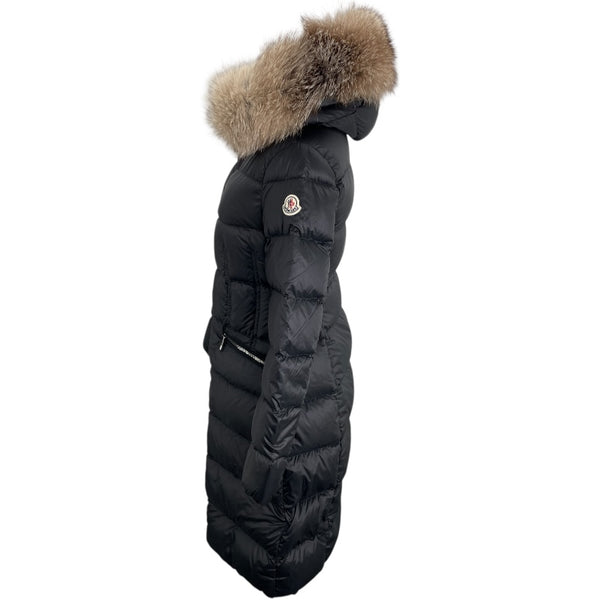 モンクレール MONCLER BOEDIC ダウンコート H20931C00067 5396Q ブラック ナイロン レディース ダウンジャケット