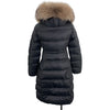 モンクレール MONCLER BOEDIC ダウンコート H20931C00067 5396Q ブラック ナイロン レディース ダウンジャケット