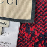 グッチ GUCCI GG総柄ニットスカート 713301 ネイビー ウール レディース スカート