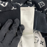 ルイ・ヴィトン LOUIS VUITTON モノグラムグラディエントニットパーカー22AW HNN45W ブラック コットン メンズ パーカー