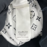 ルイ・ヴィトン LOUIS VUITTON モノグラムグラディエントニットパーカー22AW HNN45W ブラック コットン メンズ パーカー