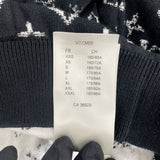 ルイ・ヴィトン LOUIS VUITTON モノグラムグラディエントニットパーカー22AW HNN45W ブラック コットン メンズ パーカー