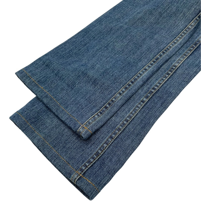 ルイ・ヴィトン LOUIS VUITTON モノグラム切替デニムパンツ ブルー