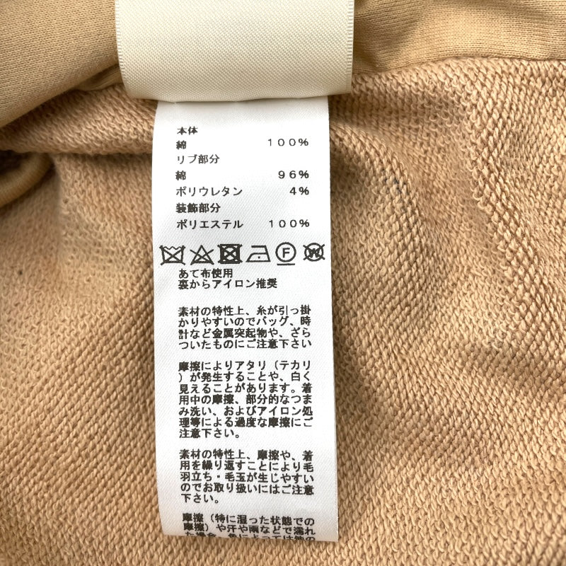 エルメス HERMES 総柄コットンブルゾン 3E4201D1 ベージュ コットン レディース ブルゾン