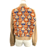 エルメス HERMES 総柄コットンブルゾン 3E4201D1 ベージュ コットン レディース ブルゾン