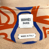 エルメス HERMES 総柄コットンブルゾン 3E4201D1 ベージュ コットン レディース ブルゾン
