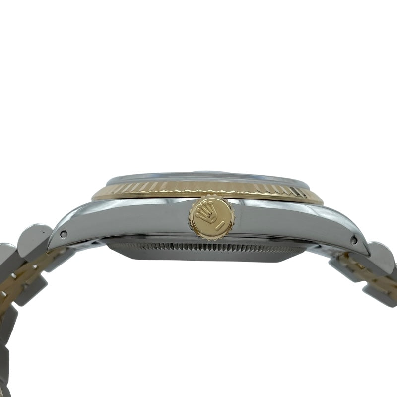 ロレックス ROLEX デイトジャスト 16233 ホワイト K18/SS メンズ 腕時計