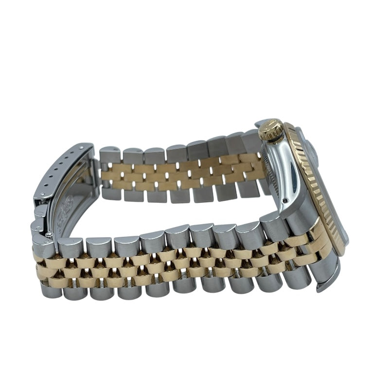 ロレックス ROLEX デイトジャスト 16233 ホワイト K18/SS メンズ 腕時計
