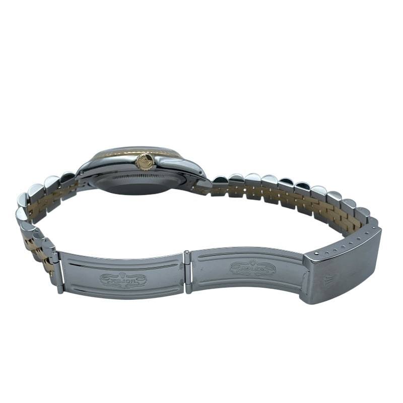 ロレックス ROLEX デイトジャスト 16233 ホワイト K18/SS メンズ 腕時計
