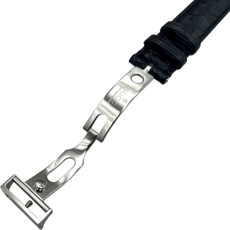グッチ GUCCI ラウンドフェイス 5200L.1 ブラック SS レディース 腕時計