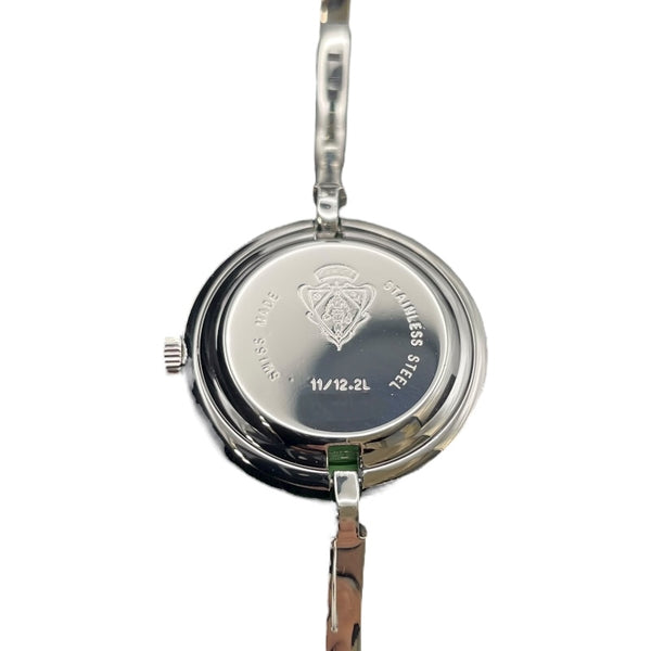 グッチ GUCCI チェンジ ベゼル 11/122L グリーン SS レディース 腕時計