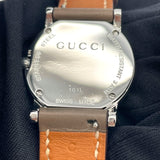 グッチ GUCCI Gラウンド 101L シルバー SS クオーツ ユニセックス 腕時計