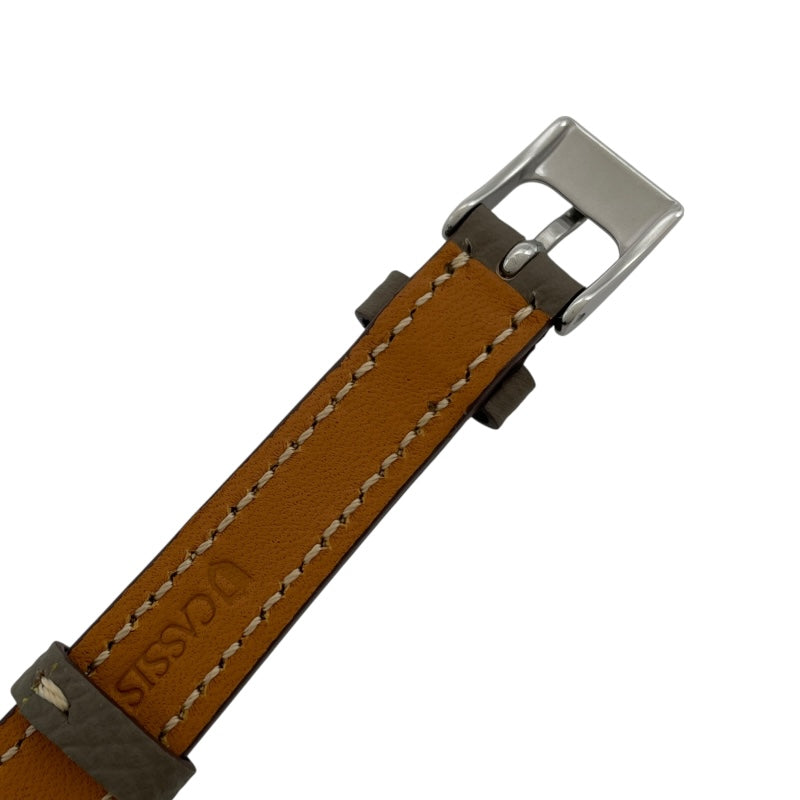 エルメス HERMES クリッパー CL4.210 ホワイト SS クオーツ レディース 腕時計