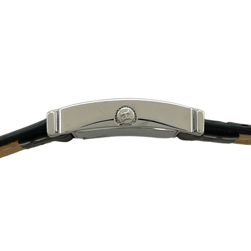 エルメス HERMES Hウォッチ HH1.210 アイボリー SS クオーツ レディース 腕時計