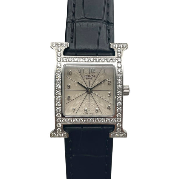 エルメス HERMES Hウォッチ HH1.230 ホワイト SS レディース 腕時計