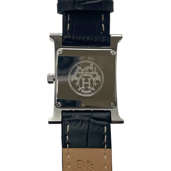 エルメス HERMES Hウォッチ HH1.230 ホワイト SS レディース 腕時計
