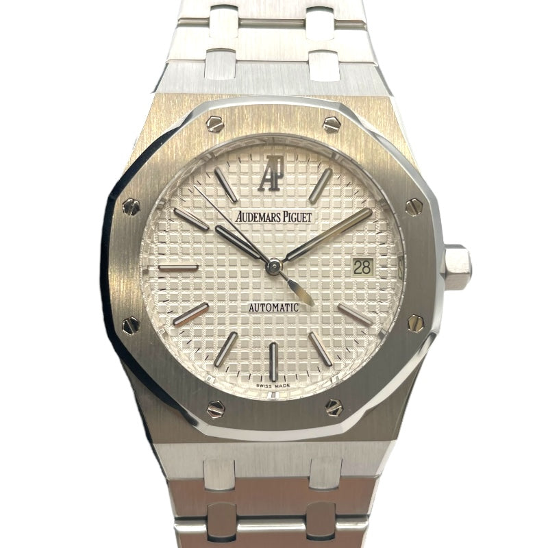 オーデマ・ピゲ AUDEMARS PIGUET ロイヤルオーク 15300ST.OO.1220ST.01 ホワイト SS メンズ 腕時計