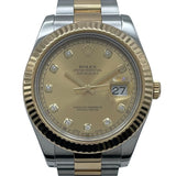 ロレックス ROLEX デイトジャスト2 116333G ゴールド K18/SS メンズ 腕時計