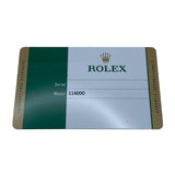 ロレックス ROLEX オイスターパーペチュアル36 116000 ブルー SS メンズ 腕時計