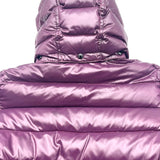 モンクレール MONCLER BADY ダウンジャケット 45384 パープル ナイロン レディース ダウンジャケット