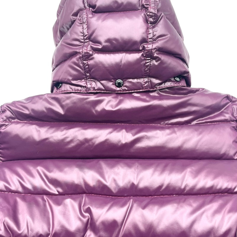 モンクレール MONCLER BADY ダウンジャケット 45384 パープル ナイロン レディース ダウンジャケット