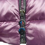 モンクレール MONCLER BADY ダウンジャケット 45384 パープル ナイロン レディース ダウンジャケット