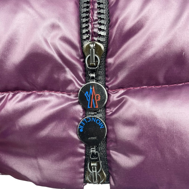 モンクレール MONCLER BADY ダウンジャケット 45384 パープル ナイロン レディース ダウンジャケット