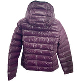 モンクレール MONCLER BADY ダウンジャケット 45384 パープル ナイロン レディース ダウンジャケット