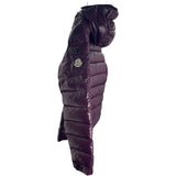 モンクレール MONCLER BADY ダウンジャケット 45384 パープル ナイロン レディース ダウンジャケット