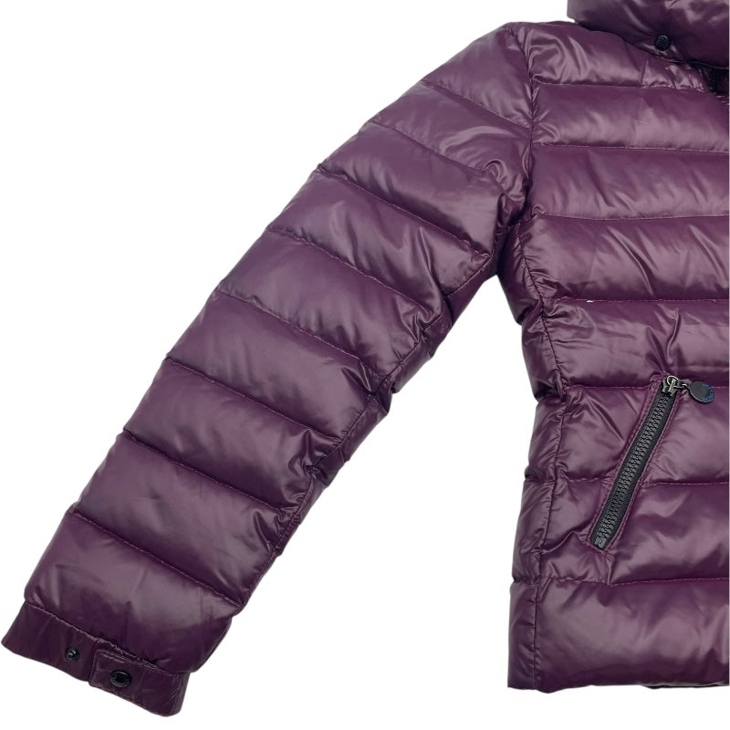 モンクレール MONCLER BADY ダウンジャケット 45384 パープル ナイロン レディース ダウンジャケット