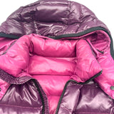モンクレール MONCLER BADY ダウンジャケット 45384 パープル ナイロン レディース ダウンジャケット