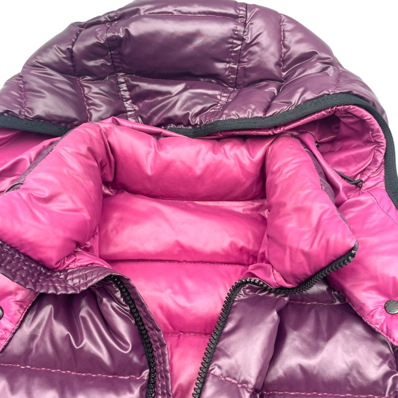 モンクレール MONCLER BADY ダウンジャケット 45384 パープル ナイロン レディース ダウンジャケット