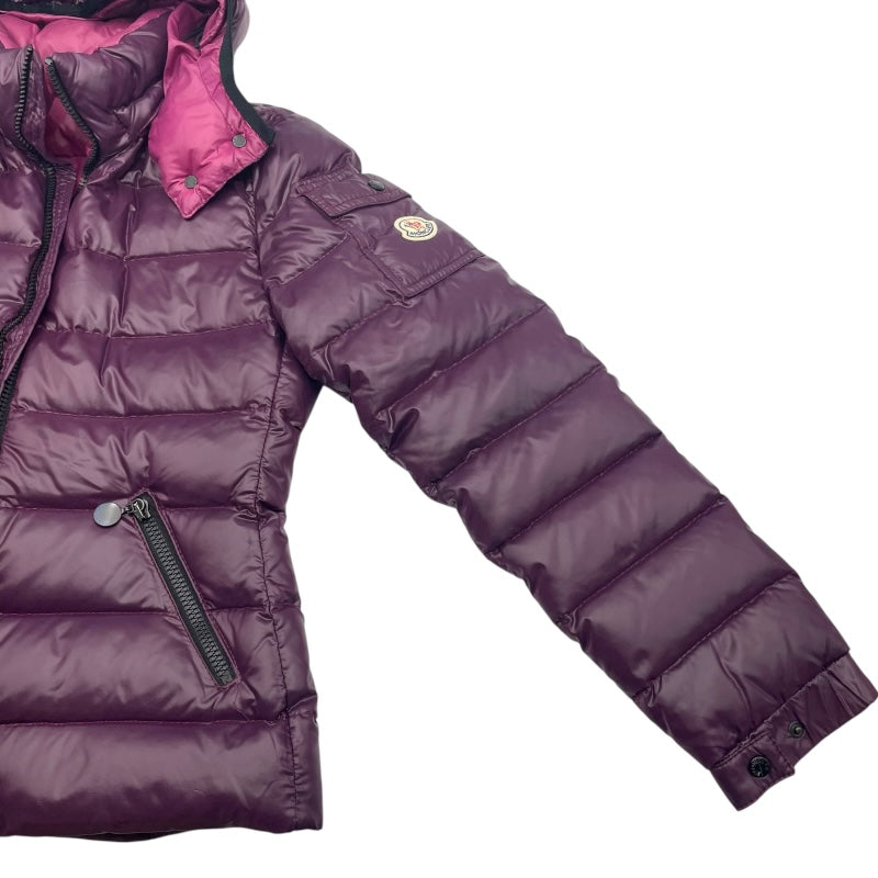 モンクレール MONCLER BADY ダウンジャケット 45384 パープル ナイロン レディース ダウンジャケット