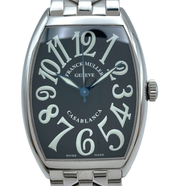 フランク・ミュラー FRANCK MULLER カサブランカ 6850 ブラック SS 自動巻き メンズ 腕時計