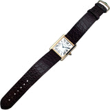 カルティエ Cartier タンクソロ LM W5200025 ホワイト K18PG/SS メンズ 腕時計