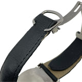 カルティエ Cartier ロンド クロワジエール ドゥ カルティエ W2RN0005 グレー SS/革ベルト 自動巻き メンズ 腕時計