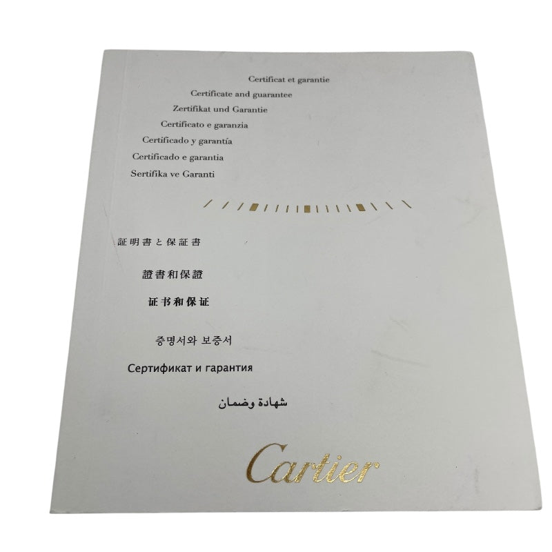 カルティエ Cartier ロンド クロワジエール ドゥ カルティエ W2RN0005 グレー SS/革ベルト 自動巻き メンズ 腕時計