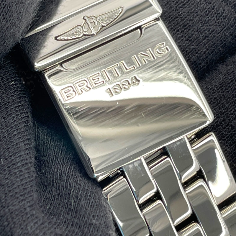 ブライトリング BREITLING クロノマット44 AB0110 シルバー/ホワイト SS 自動巻き メンズ 腕時計
