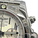 ブライトリング BREITLING クロノマット44 AB0110 シルバー/ホワイト SS 自動巻き メンズ 腕時計