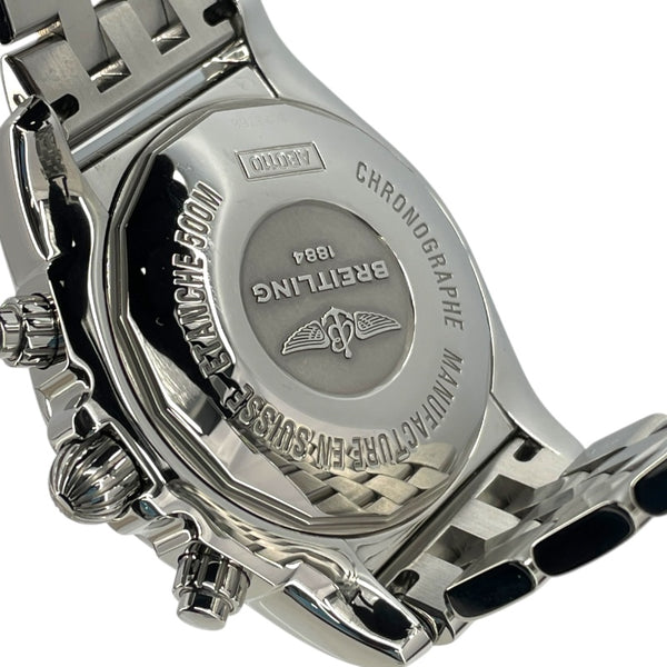 ブライトリング BREITLING クロノマット44 AB0110 シルバー/ホワイト SS 自動巻き メンズ 腕時計