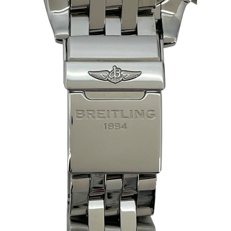 ブライトリング BREITLING クロノマット44 AB0110 シルバー/ホワイト SS 自動巻き メンズ 腕時計