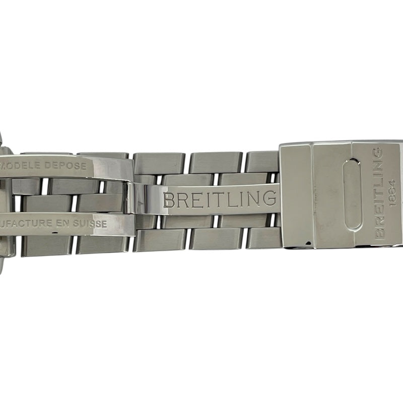 ブライトリング BREITLING クロノマット44 AB0110 シルバー/ホワイト SS 自動巻き メンズ 腕時計