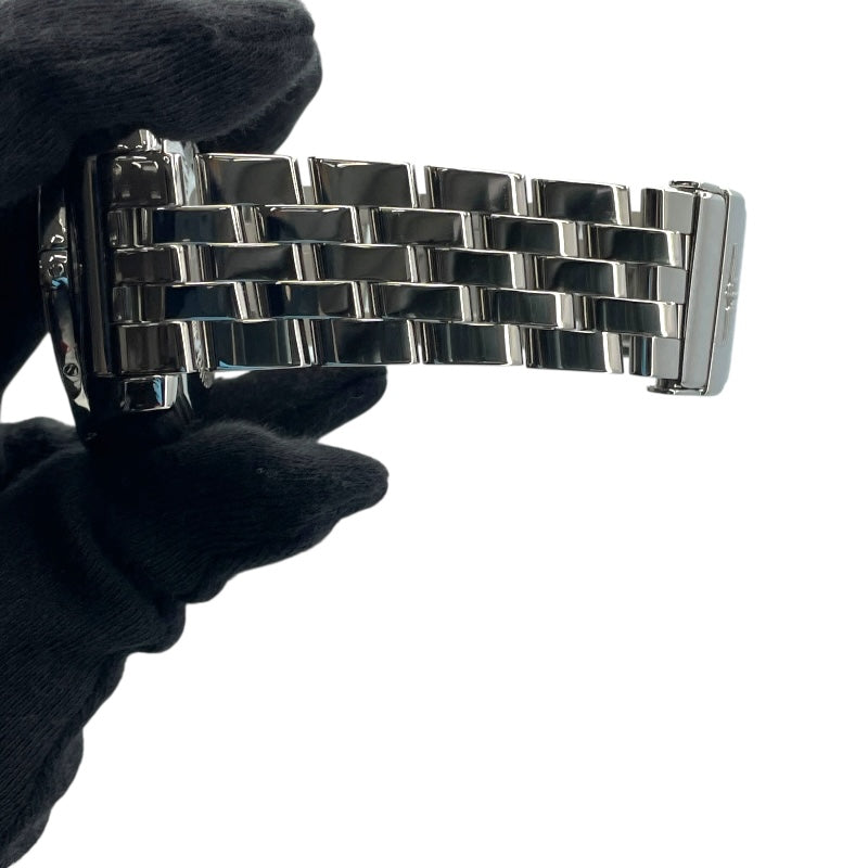 ブライトリング BREITLING クロノマット44 AB0110 シルバー/ホワイト SS 自動巻き メンズ 腕時計