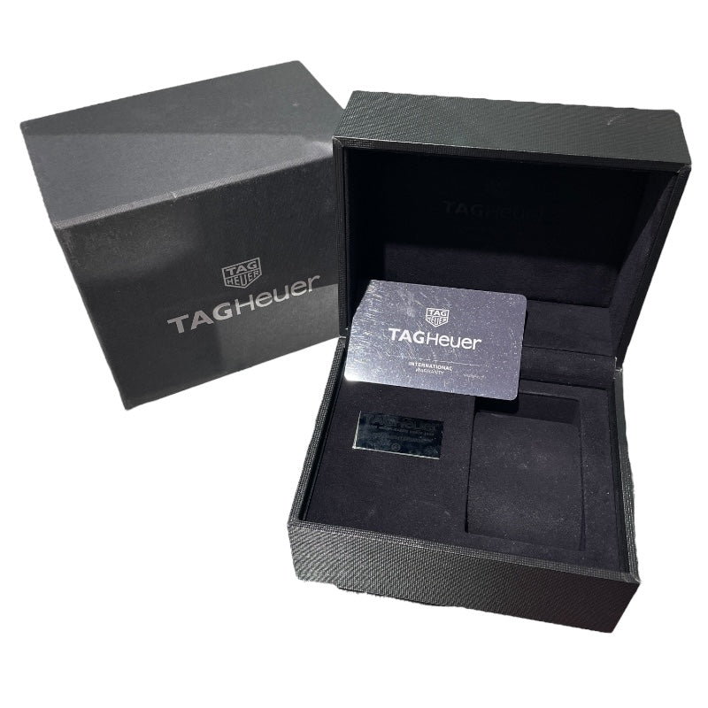 タグ・ホイヤー TAG HEUER フラグメントデザイン キャリバーホイヤー02 クロノグラフ CAZ201A.BA0641 ブラック SS 自動巻き メンズ 腕時計