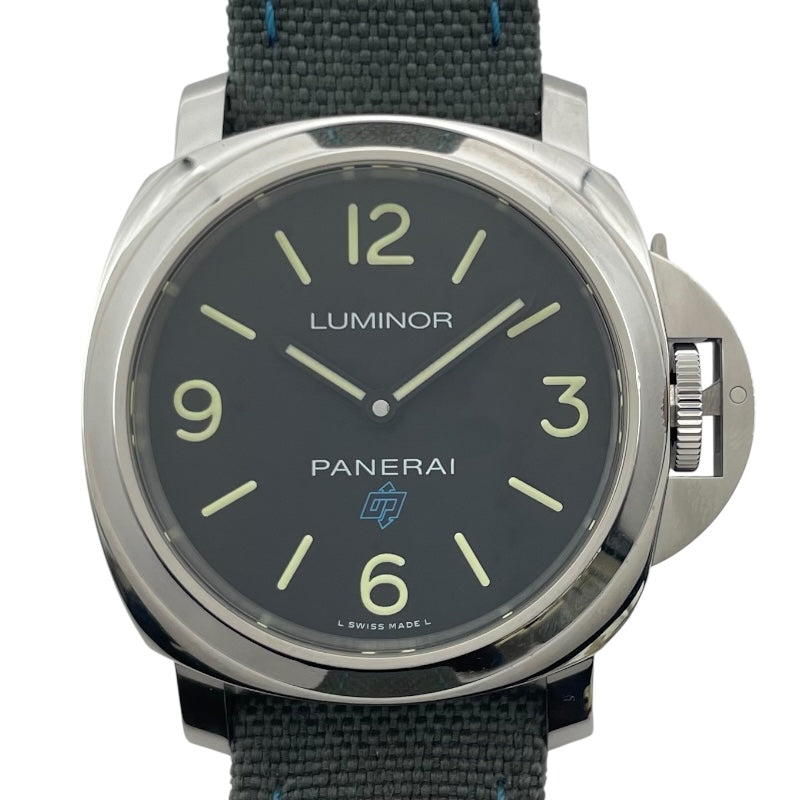 パネライ PANERAI ルミノール ベース ロゴ 3デイズ アッチャイオ PAM00774 ブラック SS メンズ 腕時計