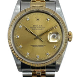 ロレックス ROLEX デイトジャスト 16233G ゴールド K18/SS 自動巻き メンズ 腕時計