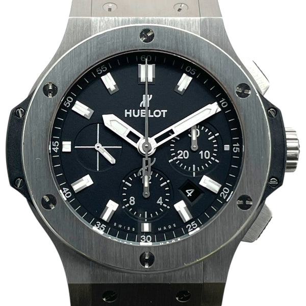 ウブロ HUBLOT ビッグバン スティール 301.SX.1170.RX ブラック SS 自動巻き メンズ 腕時計