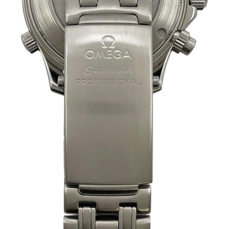 オメガ OMEGA シーマスター ダイバー300M クロノグラフ 2225.80 ネイビー SS 自動巻き メンズ 腕時計