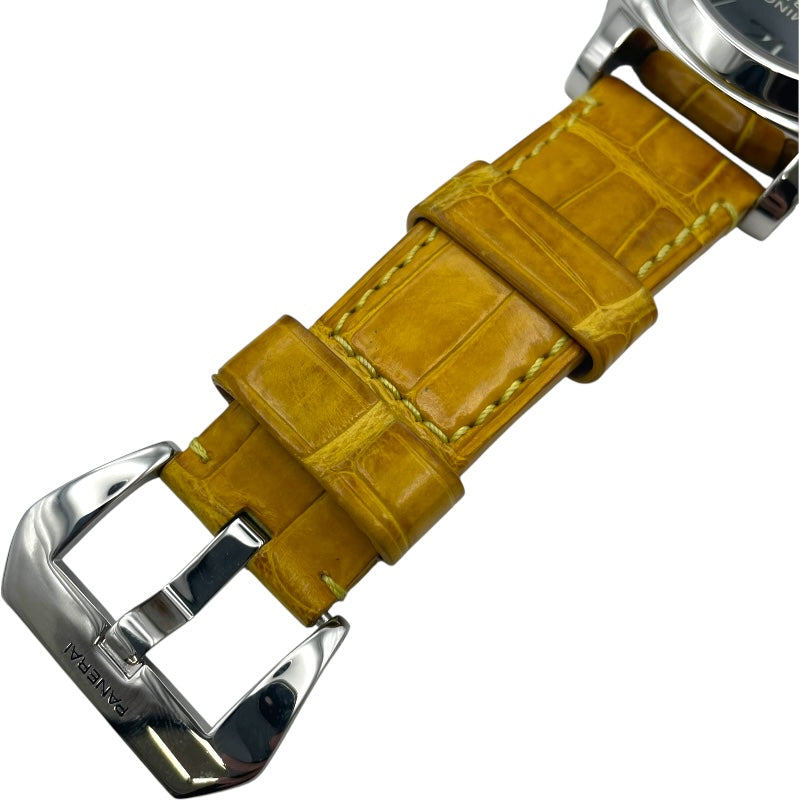 パネライ PANERAI ルミノールマリーナ PAM00111 ブラック SS メンズ 腕時計