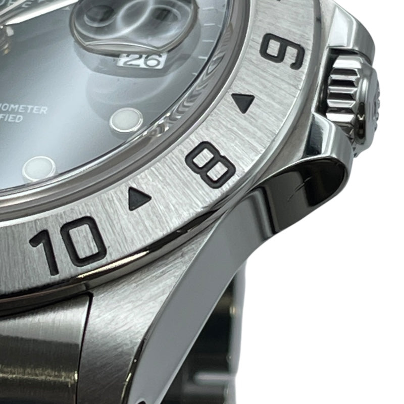 ロレックス ROLEX エクスプローラー2 16570 ブラック SS 自動巻き メンズ 腕時計